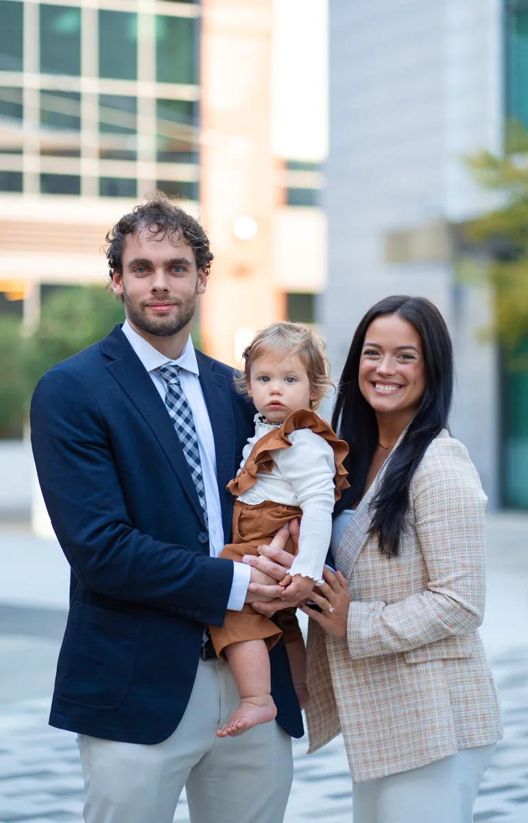 Jack Regan, CPA, with his family.
